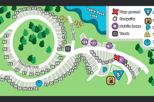 2026 Area71 Map 2026 RV Park Map
